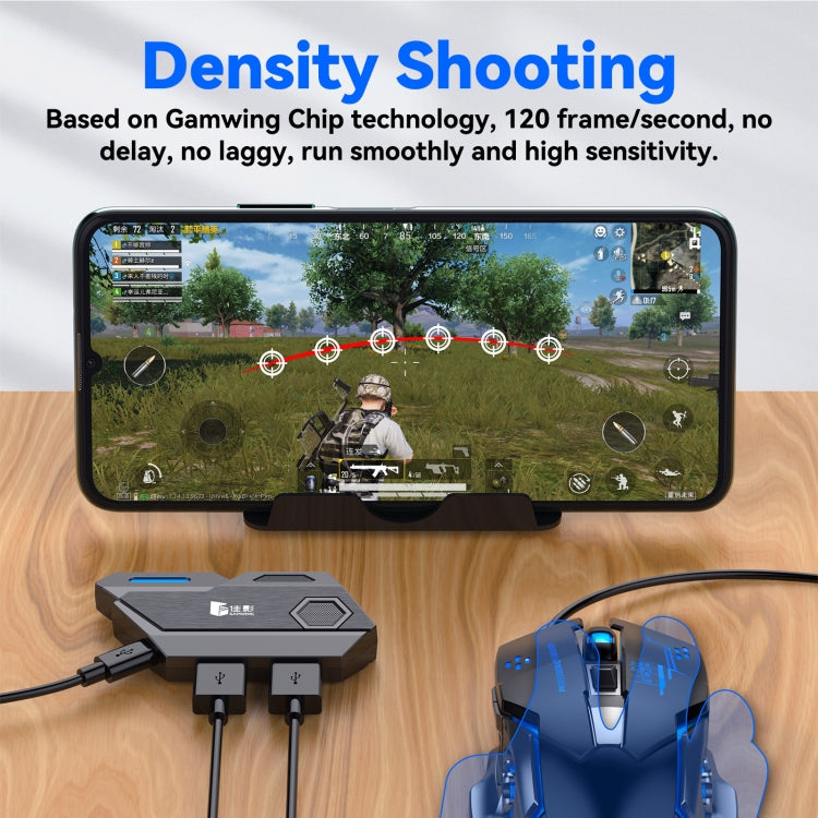 GAMWING MixSE Bluetooth 5.0 Keyboard Mouse Converter Shooting Game Auxiliary Tool - HoMEdemic™ 