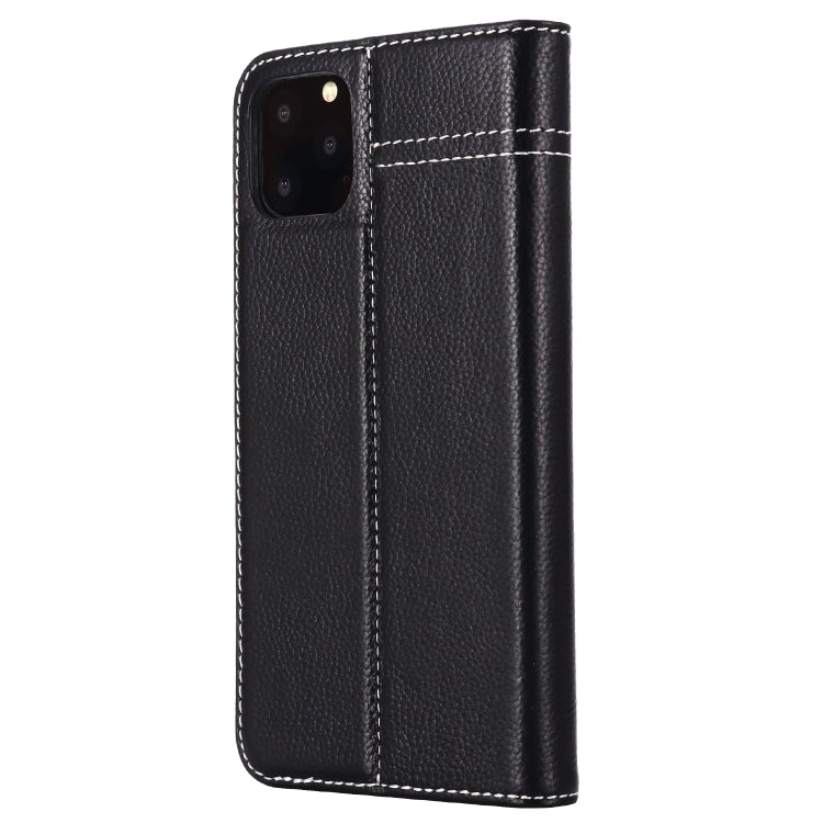 GEBEI Top-grain Leather Horizontal Flip Protective Case with Holder & Card Slots, For iPhone 11, For iPhone 11 Pro, For iPhone 11 Pro Max, For iPhone XS / X, For iPhone XR - HoMEdemic™ 