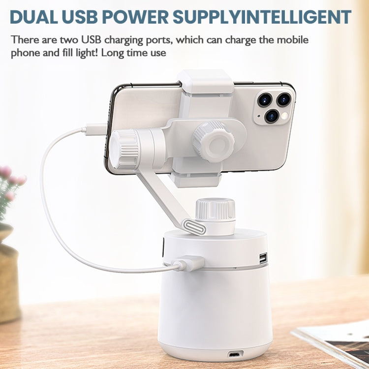 GK01 360 Degree Rotation Intelligent Tracking Pan Tilt Following Shot Tripod Head Holder - HoMEdemic™ 