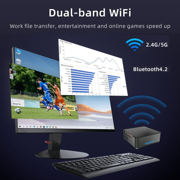 GK3Plus N100 16G+1TB UK Plug 12th Intel Alderlake Dual HDMI+VGA Triple Display 4K HD Pocket Mini PC - HoMEdemic™ 
