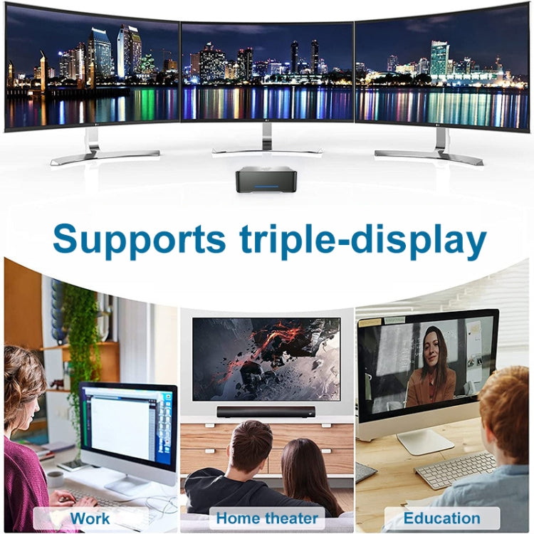 GK3Plus N100 16G+256G UK Plug 12th Intel Alderlake Dual HDMI+VGA Triple Display 4K HD Pocket Mini PC - HoMEdemic™ 