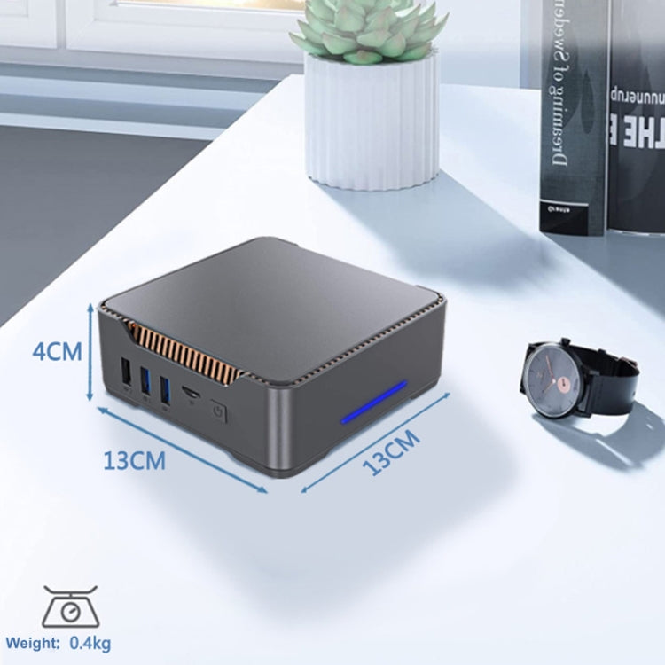 GK3Plus N100 8G+128G EU Plug 12th Intel Alderlake Dual HDMI+VGA Triple Display 4K HD Pocket Mini PC - HoMEdemic™ 