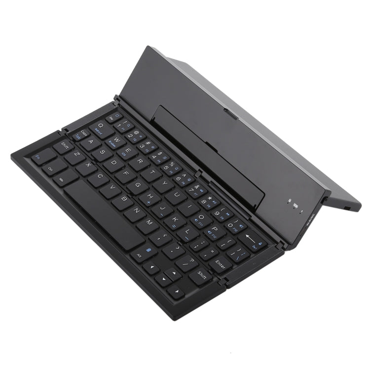 GK608 Ultra-thin Foldable Bluetooth V3.0 Keyboard, Built-in Holder, Support Android / iOS / Windows System, GK608 (Black), GK608 (Grey), GK608 (Gold) - HoMEdemic™ 