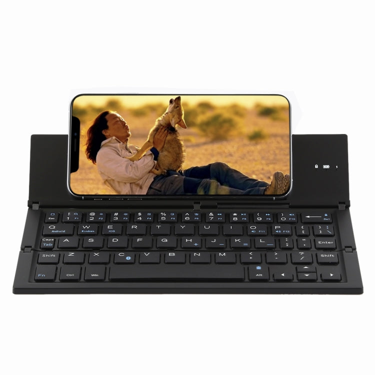 GK608 Ultra-thin Foldable Bluetooth V3.0 Keyboard, Built-in Holder, Support Android / iOS / Windows System, GK608 (Black), GK608 (Grey), GK608 (Gold) - HoMEdemic™ 