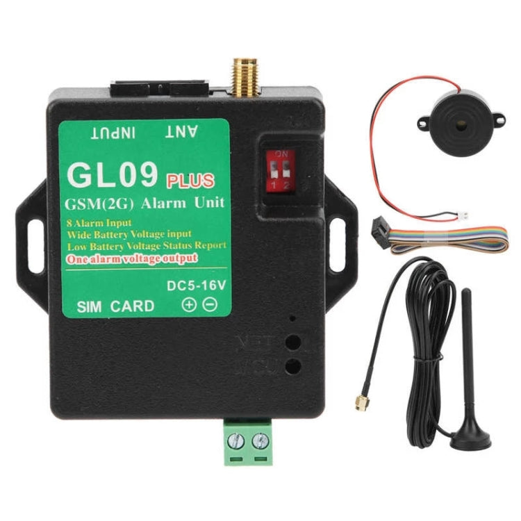 GL09 PLUS Low Standby Power Consumption 8-channel Monitoring GSM Alarm Module, GL09 PLUS - HoMEdemic™ 