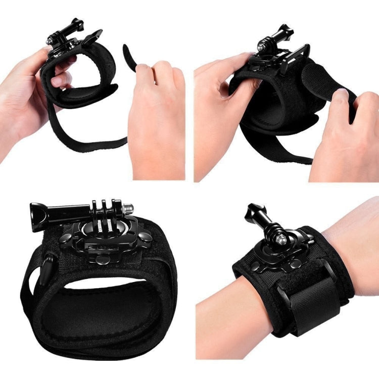 GP144 360 Degree Rotation Hand Camera Wrist Strap Mount - HoMEdemic™ 