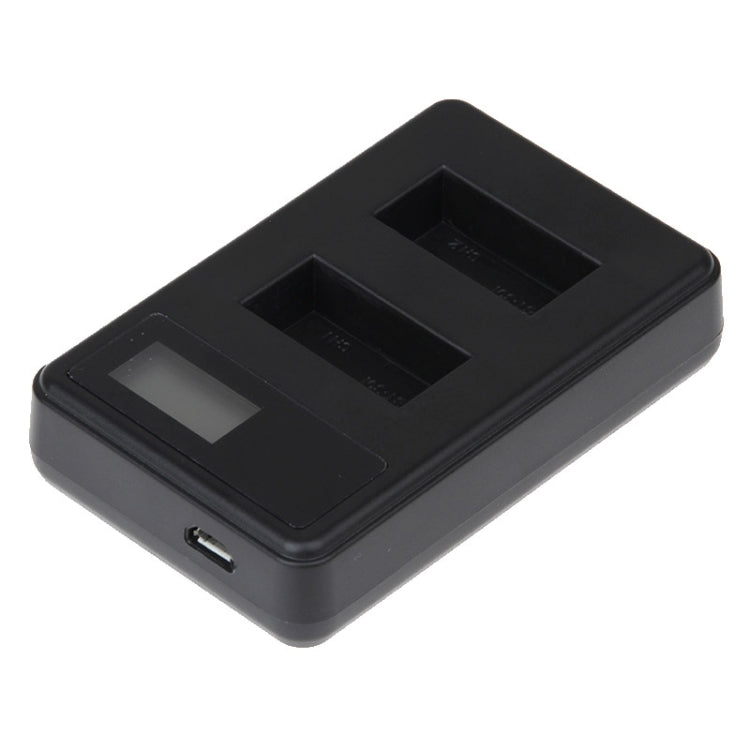 GP158-B LCD Screen Dual Batteries Charger for GoPro HERO3+ /3 (AHDBT-301, AHDBT-302), Displays Charging Capacity - HoMEdemic™ 