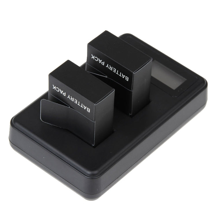 GP158-B LCD Screen Dual Batteries Charger for GoPro HERO3+ /3 (AHDBT-301, AHDBT-302), Displays Charging Capacity - HoMEdemic™ 