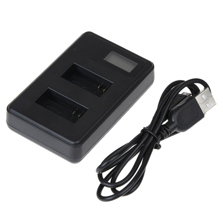 GP158-B LCD Screen Dual Batteries Charger for GoPro HERO3+ /3 (AHDBT-301, AHDBT-302), Displays Charging Capacity - HoMEdemic™ 
