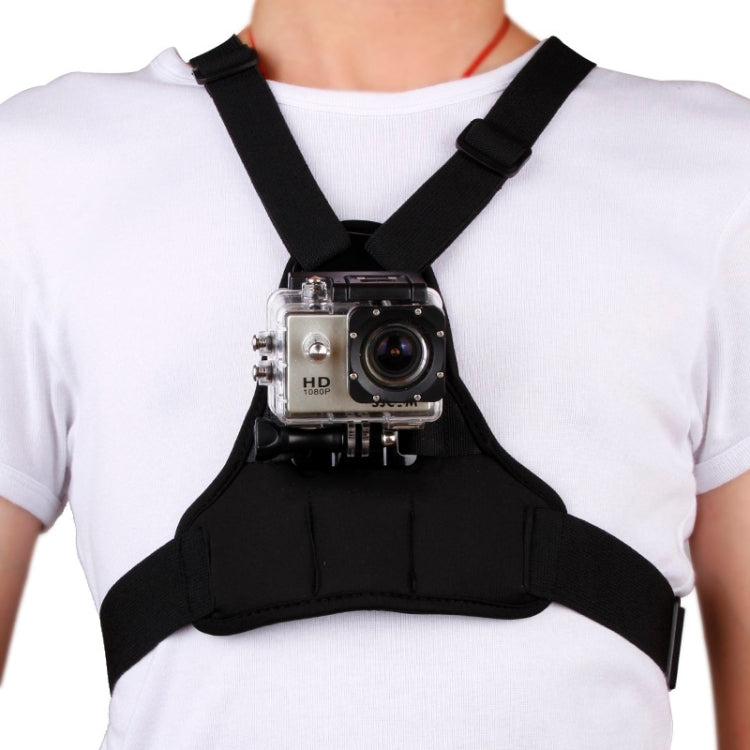 GP26-D Special Sports Shoulders DV Chest Belt for GoPro, Insta360, DJI and Other Action Cameras(Black) - HoMEdemic™ 