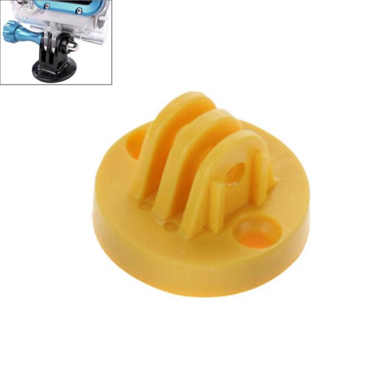GP267 Camcorder Mount Adapter to Tripod Stand for GoPro HERO6/ 5 /5 Session /4 /3+ /3 /2 /1(Yellow) - HoMEdemic™ 