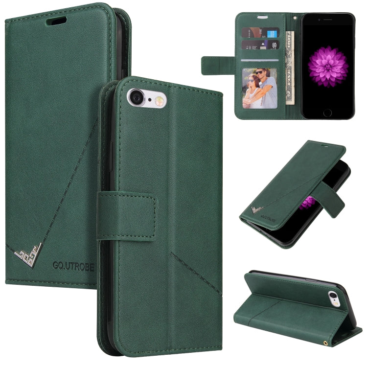 GQUTROBE Right Angle Leather Phone Case For iPhone 6 / 6S(Green) - HoMEdemic™ 