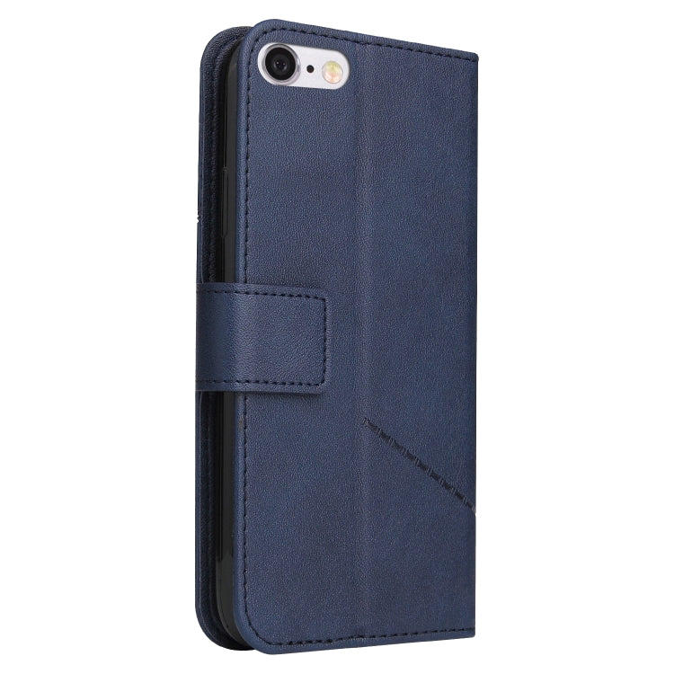 GQUTROBE Right Angle Leather Phone Case For iPhone 6 Plus / 6s Plus(Blue) - HoMEdemic™ 