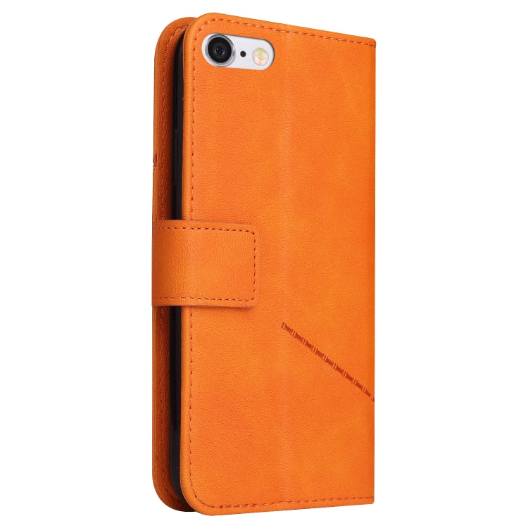 GQUTROBE Right Angle Leather Phone Case For iPhone 6 Plus / 6s Plus(Orange) - HoMEdemic™ 