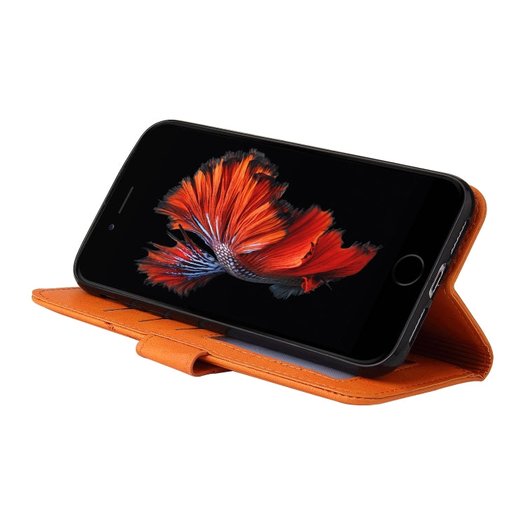 GQUTROBE Right Angle Leather Phone Case For iPhone 6 Plus / 6s Plus(Orange) - HoMEdemic™ 