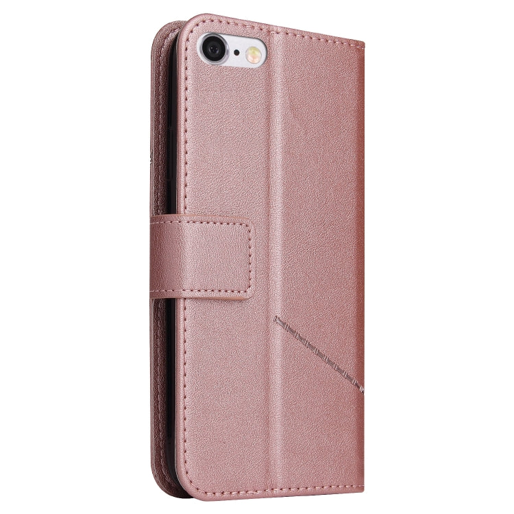 GQUTROBE Right Angle Leather Phone Case For iPhone 6 Plus / 6s Plus(Rose Gold) - HoMEdemic™ 