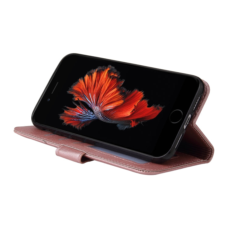 GQUTROBE Right Angle Leather Phone Case For iPhone 6 Plus / 6s Plus(Rose Gold) - HoMEdemic™ 
