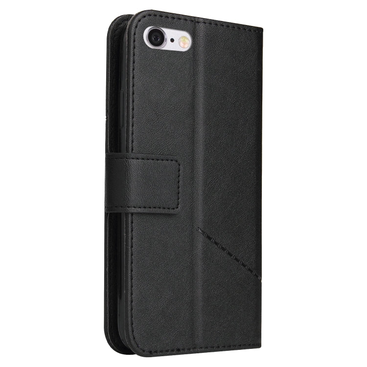 GQUTROBE Right Angle Leather Phone Case For iPhone 7 / 8 / SE 2020 / SE 2022(Black) - HoMEdemic™ 