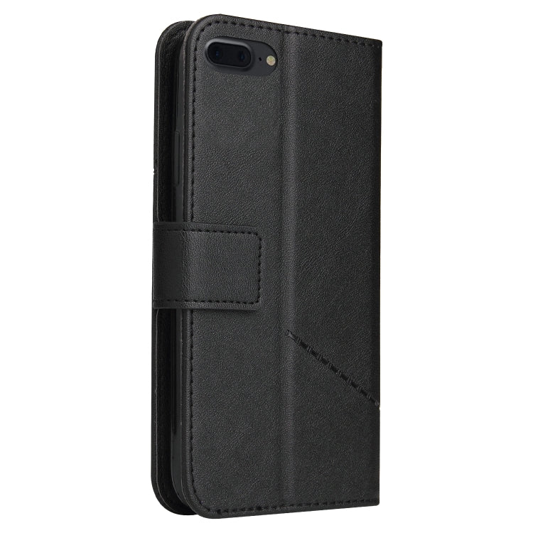 GQUTROBE Right Angle Leather Phone Case For iPhone 7 Plus / 8 Plus(Black) - HoMEdemic™ 