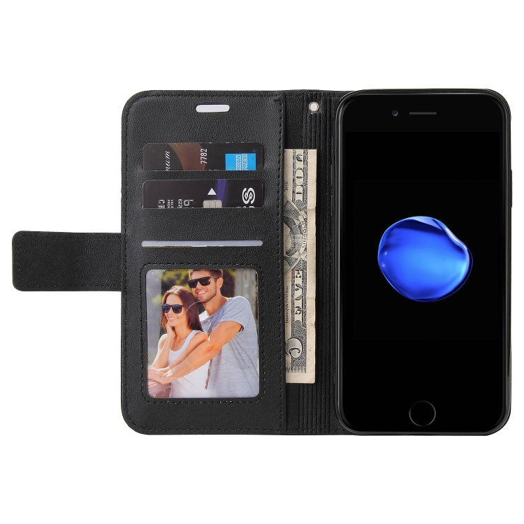 GQUTROBE Right Angle Leather Phone Case For iPhone 7 Plus / 8 Plus(Black) - HoMEdemic™ 