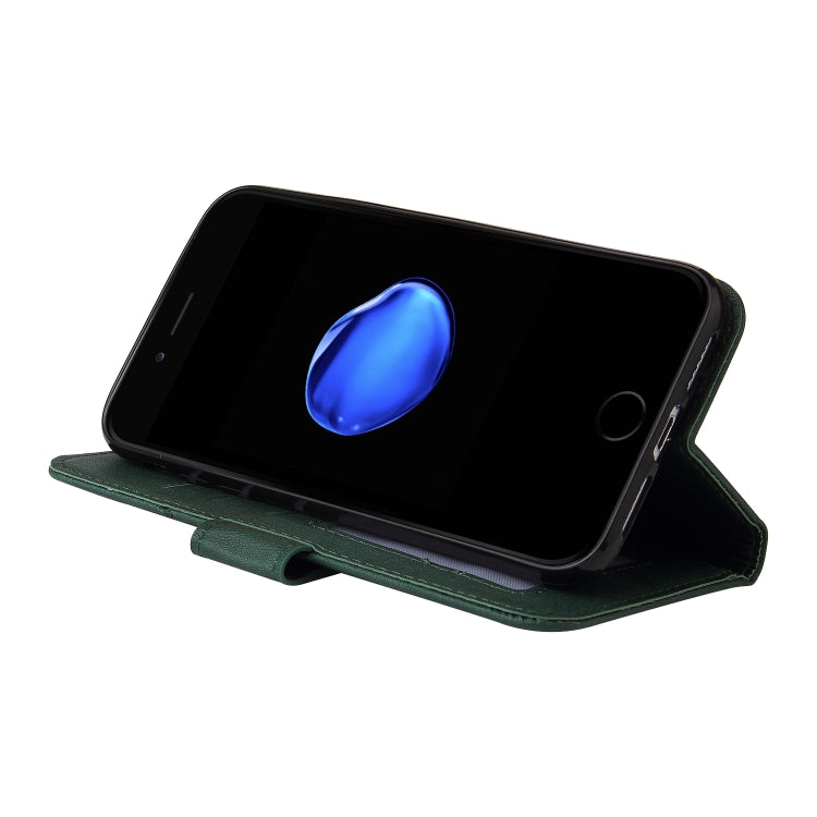 GQUTROBE Right Angle Leather Phone Case For iPhone 7 Plus / 8 Plus(Green) - HoMEdemic™ 