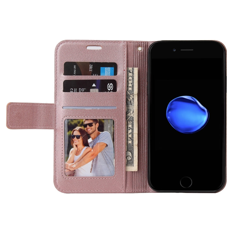 GQUTROBE Right Angle Leather Phone Case For iPhone 7 Plus / 8 Plus(Rose Gold) - HoMEdemic™ 