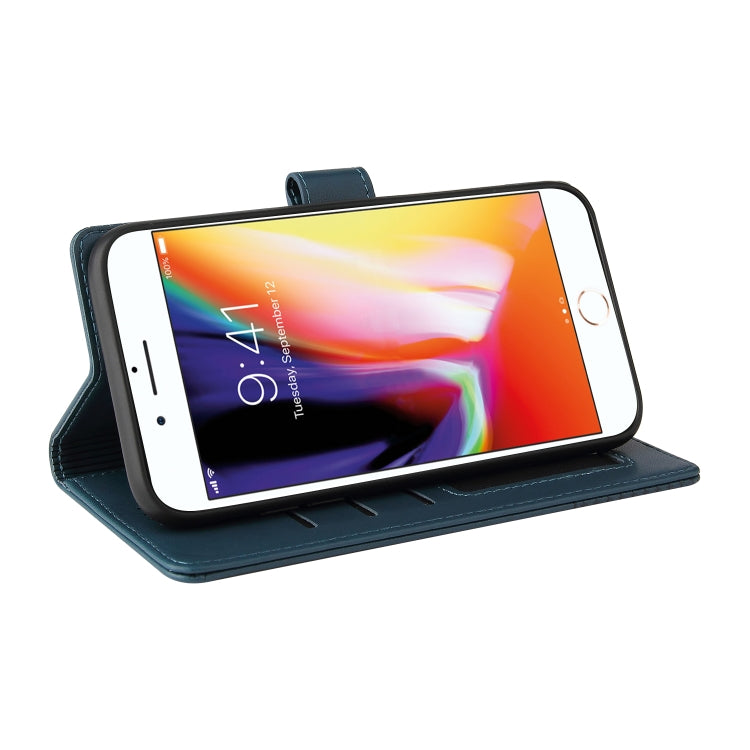 GQUTROBE Skin Feel Magnetic Leather Phone Case For iPhone 8 Plus / 7 Plus(Blue) - HoMEdemic™ 