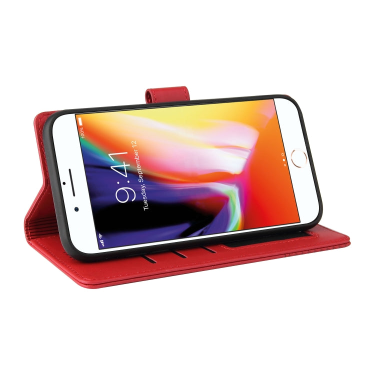 GQUTROBE Skin Feel Magnetic Leather Phone Case For iPhone 8 Plus / 7 Plus(Red) - HoMEdemic™ 