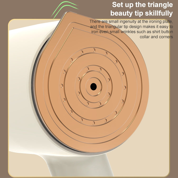 GT-01 33W Handheld Garment Steamer Electric Iron, US Plug(Beige White) - HoMEdemic™ 