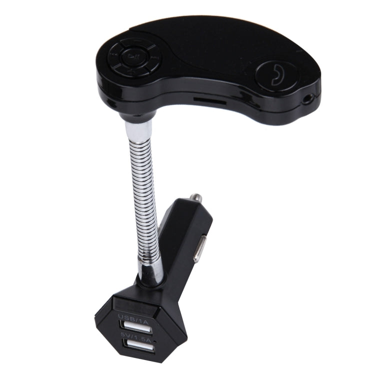 GT86 Dual USB Charger Car Bluetooth FM Transmitter Kit, Support LCD Display / TF Card Music Play / Hands-free, GT86 (Black), GT86 (Gold), GT86 (Silver) - HoMEdemic™ 