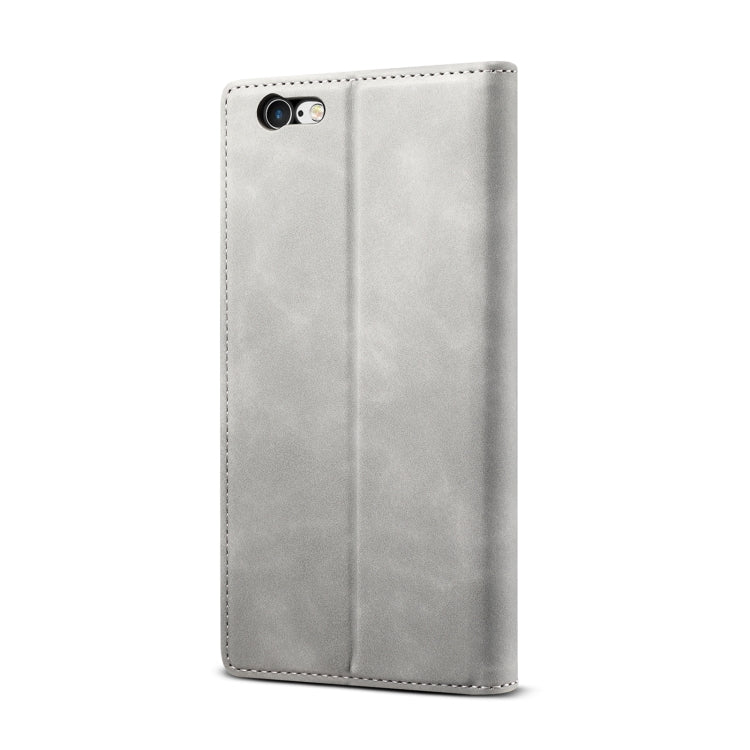 GUSSIM GS-001 Business Style Horizontal Flip Skin Feel PU Leather Case with Holder & Card Slots & Wallet & Photo Frame For iPhone 6 / 6s(Gray) - HoMEdemic™ 