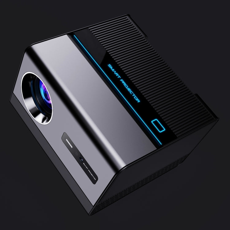 GXMO H50 Android 12 2GB+16GB 1080P 500ANSI 2.4G & 5G Dual WiFi Modes Wireless Projector(Black) - HoMEdemic™ 