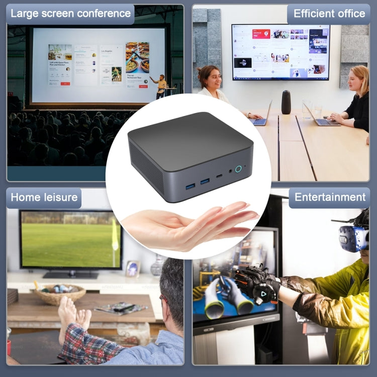 GXMO H90 Windows 11 Intel Core i7 11390H Processor Mini Computer, Specification:Without RAM & SSD - HoMEdemic™ 