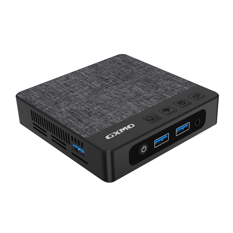 GXMO N42 Windows 11 Intel Gemini Lake N4020C Mini PC NVME SSD WiFi Mini Desktop Computer, Specification:4GB+64GB+256GB(Black) - HoMEdemic™ 