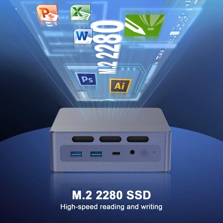 GXMO N9 Windows 11 Intel ADL-N N95 4-Core Processor Mini Computer, Specification:8GB+256GB - HoMEdemic™ 