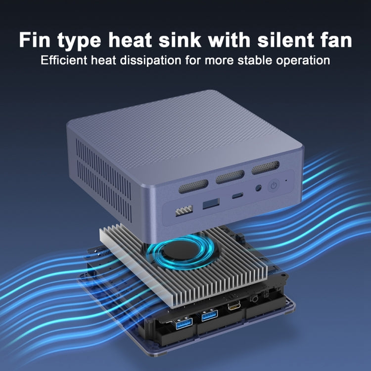 GXMO N9 Windows 11 Intel ADL-N N95 4-Core Processor Mini Computer, Specification:8GB+256GB - HoMEdemic™ 