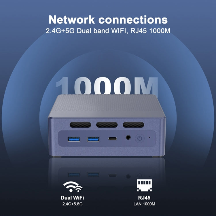 GXMO N9 Windows 11 Intel ADL-N N95 4-Core Processor Mini Computer, Specification:8GB+256GB - HoMEdemic™ 