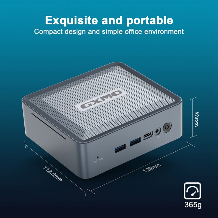 GXMO U58 Windows 11 AMD Ryzen 7-5825U 8 Core Processor Mini Computer, Specification:Without RAM & SSD - HoMEdemic™ 