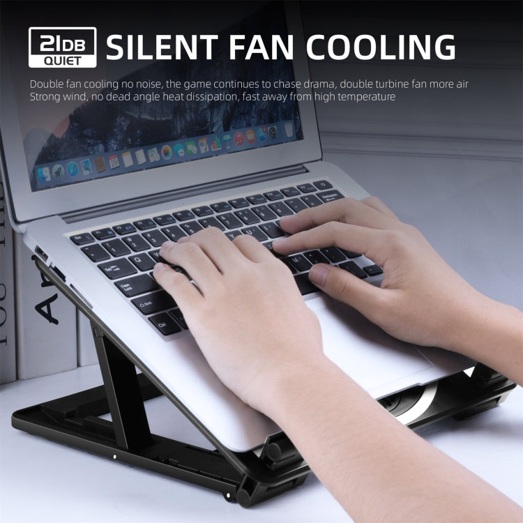 Gaming RGB Laptop Cooler Desk Stand - HoMEdemic™ 