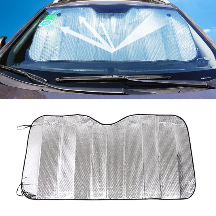 General Purpose Epe Car Sun Visor Before The File, Size: 140cm x 70cm, 140 x 70cm (Silver) - HoMEdemic™ 