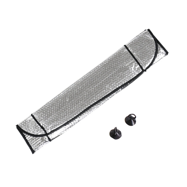 General Purpose Epe Car Sun Visor Before The File, Size: 140cm x 70cm, 140 x 70cm (Silver) - HoMEdemic™ 