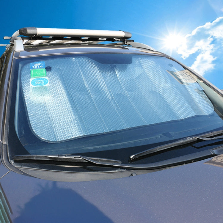 General Purpose Epe Car Sun Visor Before The File, Size: 140cm x 70cm, 140 x 70cm (Silver) - HoMEdemic™ 