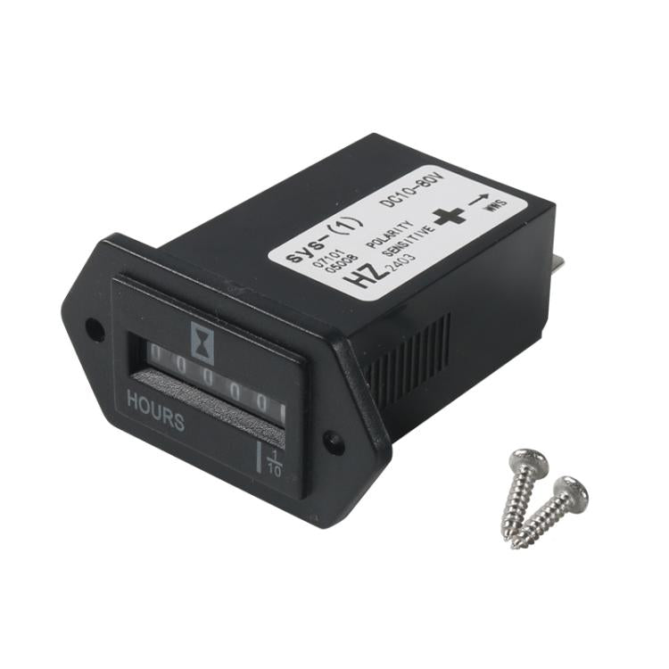 Generator / Boat / Off-road Vehicle DC10-80V Industrial Timer with Screws(Black) - HoMEdemic™ 