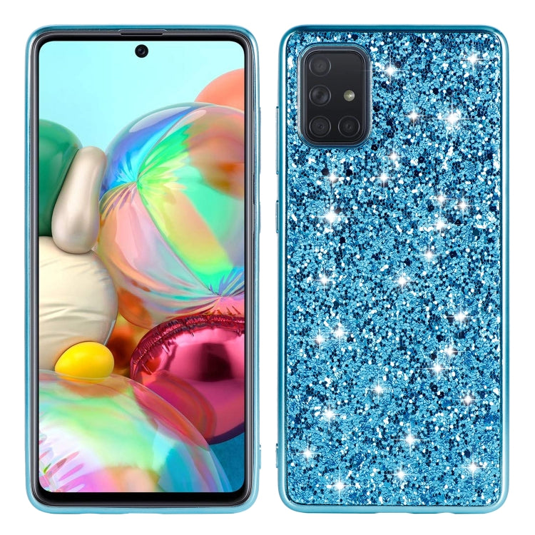 Glitter Powder Shockproof TPU Protective Case, For iPhone 12 / 12 Pro, For iPhone 12 mini, For iPhone 12 Pro Max, For Samsung Galaxy A71 5G - HoMEdemic™ 