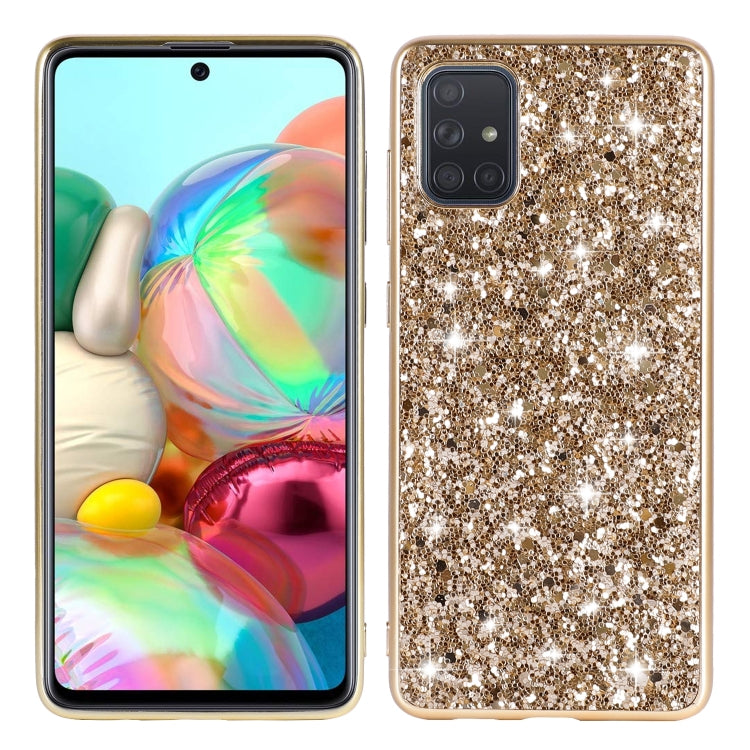 Glitter Powder Shockproof TPU Protective Case, For iPhone 12 / 12 Pro, For iPhone 12 mini, For iPhone 12 Pro Max, For Samsung Galaxy A71 5G - HoMEdemic™ 