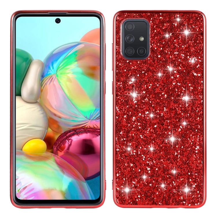 Glitter Powder Shockproof TPU Protective Case, For iPhone 12 / 12 Pro, For iPhone 12 mini, For iPhone 12 Pro Max, For Samsung Galaxy A71 5G - HoMEdemic™ 