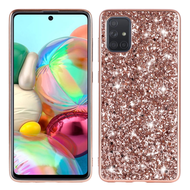 Glitter Powder Shockproof TPU Protective Case, For iPhone 12 / 12 Pro, For iPhone 12 mini, For iPhone 12 Pro Max, For Samsung Galaxy A71 5G - HoMEdemic™ 