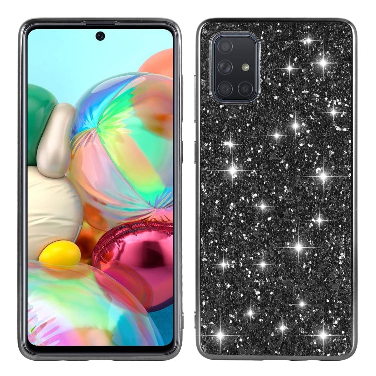 Glitter Powder Shockproof TPU Protective Case, For iPhone 12 / 12 Pro, For iPhone 12 mini, For iPhone 12 Pro Max, For Samsung Galaxy A71 5G - HoMEdemic™ 