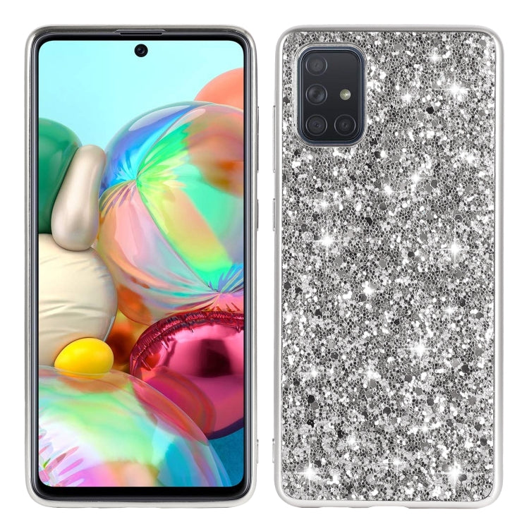 Glitter Powder Shockproof TPU Protective Case, For iPhone 12 / 12 Pro, For iPhone 12 mini, For iPhone 12 Pro Max, For Samsung Galaxy A71 5G - HoMEdemic™ 