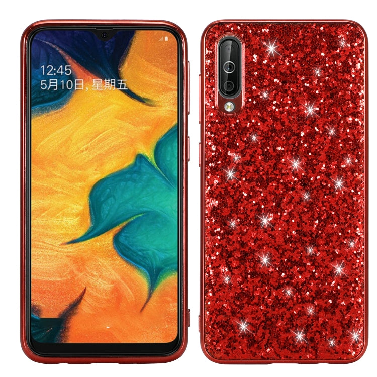 Glittery Powder Shockproof TPU Case for Galaxy A50, Galaxy A50 - HoMEdemic™ 